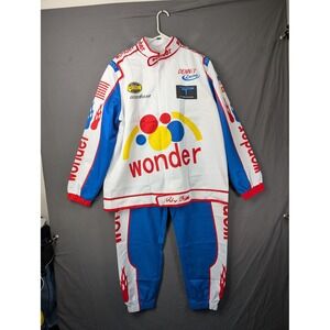 Ricky Bobby Wonder Bread Talladega Nights Racing Suit Costume Dennit Racing XL